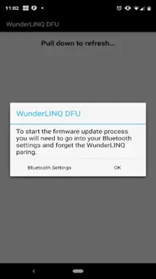 WunderLINQ DFU android App screenshot 1